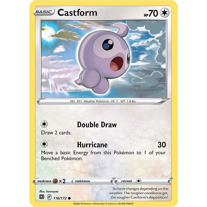Castform #116 1