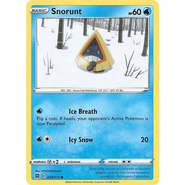 Snorunt #034 1