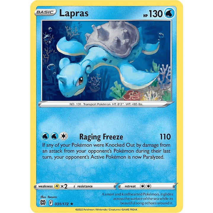 Lapras #031 1