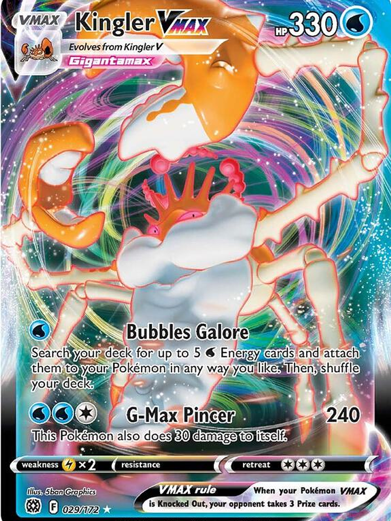 Kingler VMAX #029 1