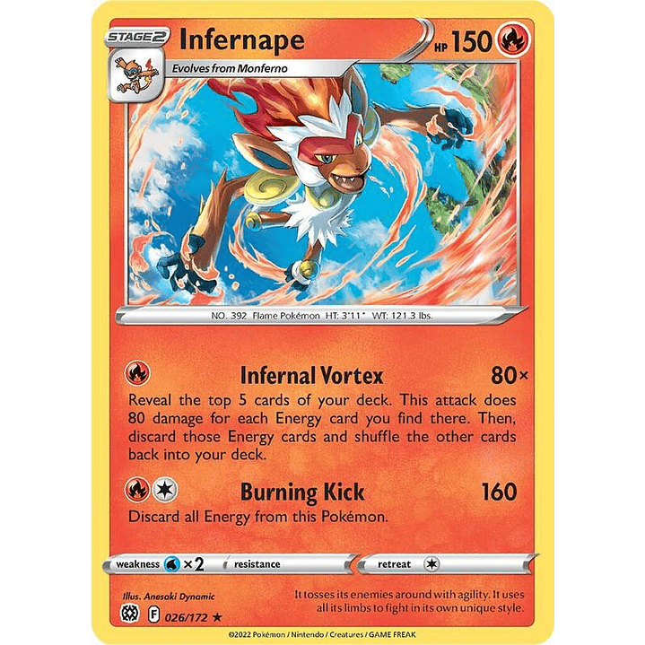Infernape #026 1