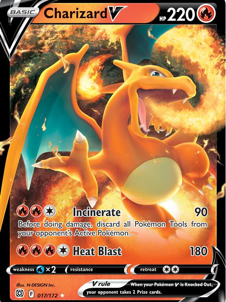 Charizard V #017 1