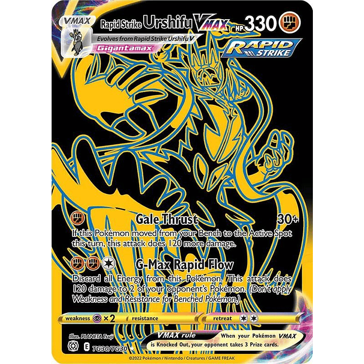 Rapid Strike Urshifu VMAX #TG30 1