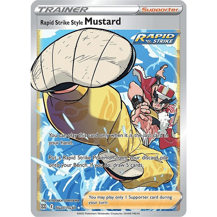 Rapid Strike Style Mustard #TG27 1