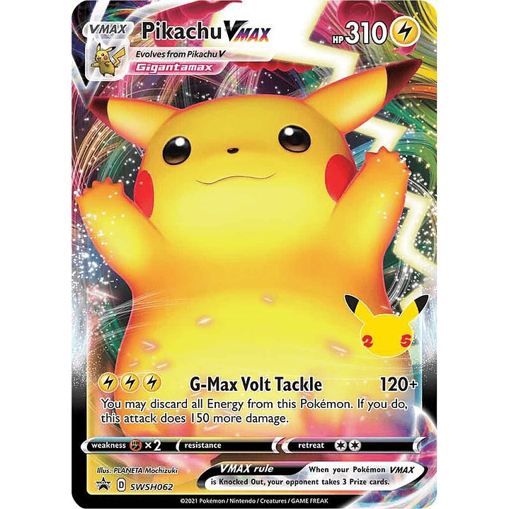 Pikachu VMAX - SWSH062 #SWSH062 1
