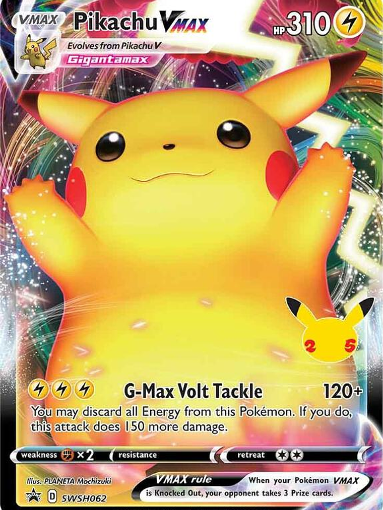 Pikachu VMAX - SWSH062 #SWSH062 1