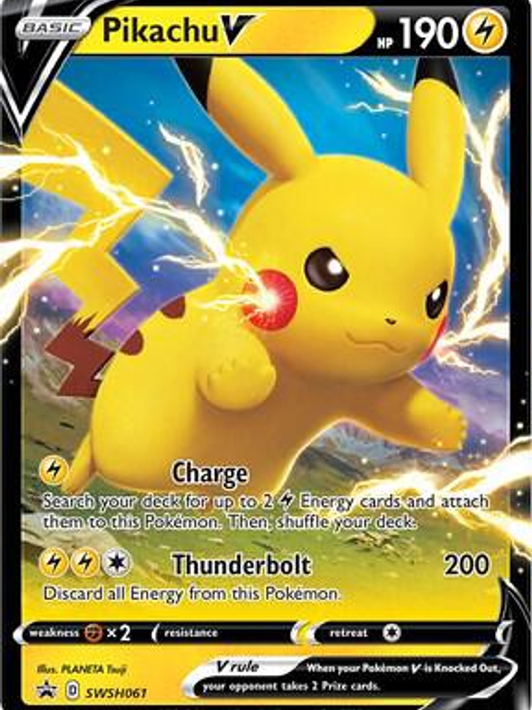 Pikachu V - SWSH061 #SWSH061 1