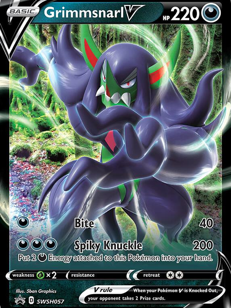 Grimmsnarl V - SWSH057 #SWSH057 1