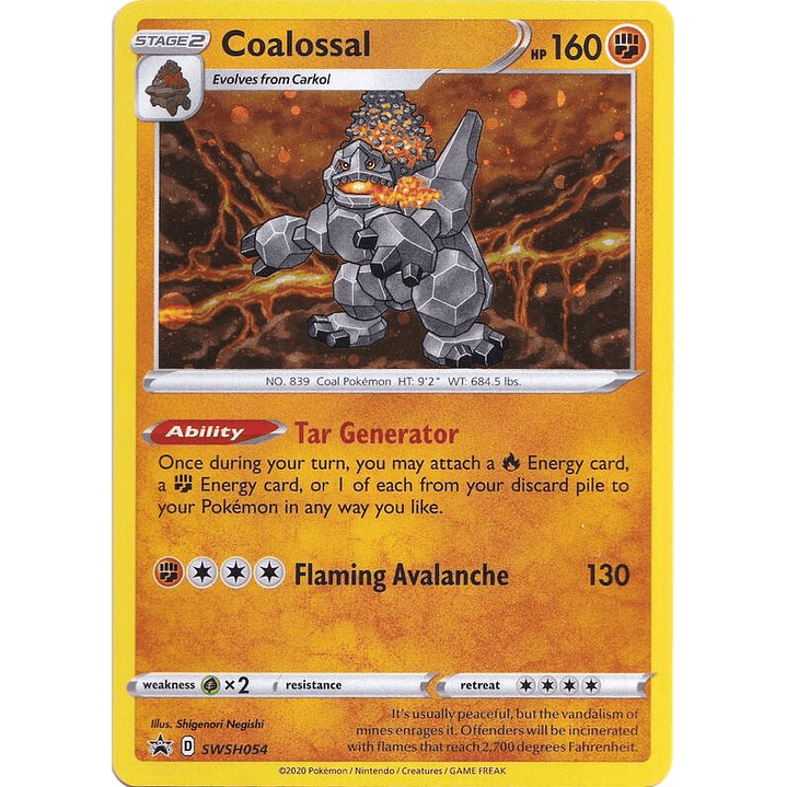 Coalossal - SWSH054 #SWSH054 1