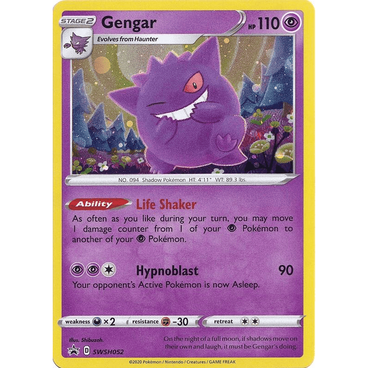 Gengar - SWSH052 #SWSH052 1
