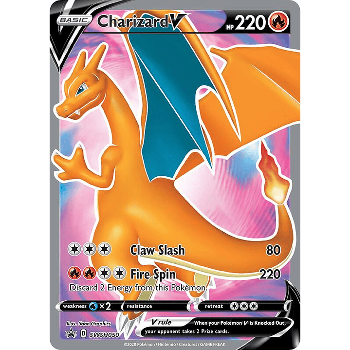 Charizard V - SWSH050 #SWSH050 1
