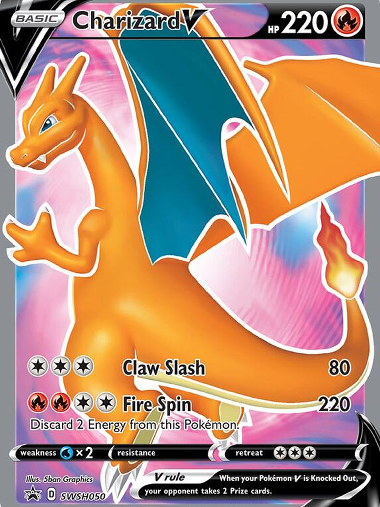Charizard V - SWSH050 #SWSH050 1