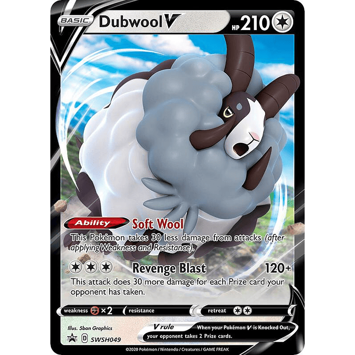 Dubwool V - SWSH049 #SWSH049 1