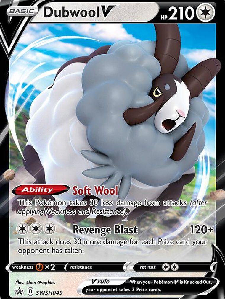 Dubwool V - SWSH049 #SWSH049 1