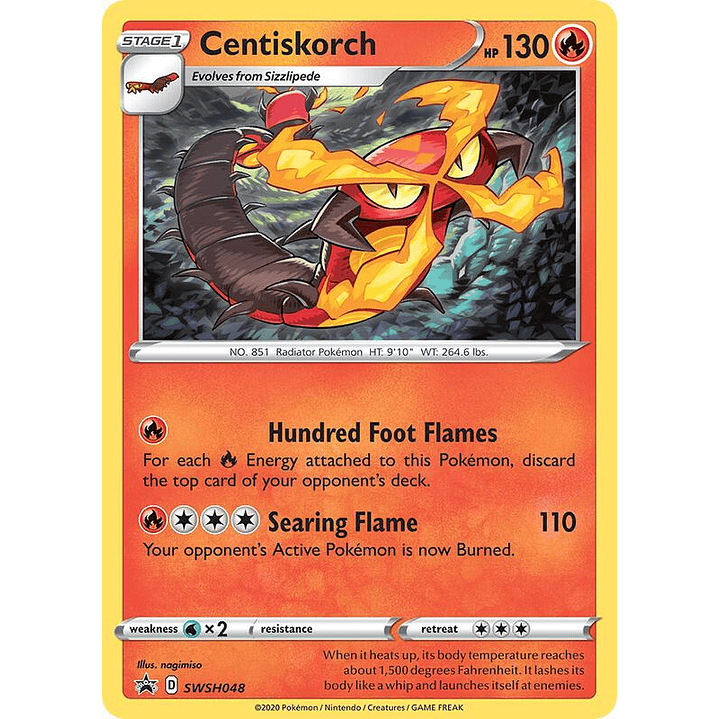 Centiskorch - SWSH048 #SWSH048 1