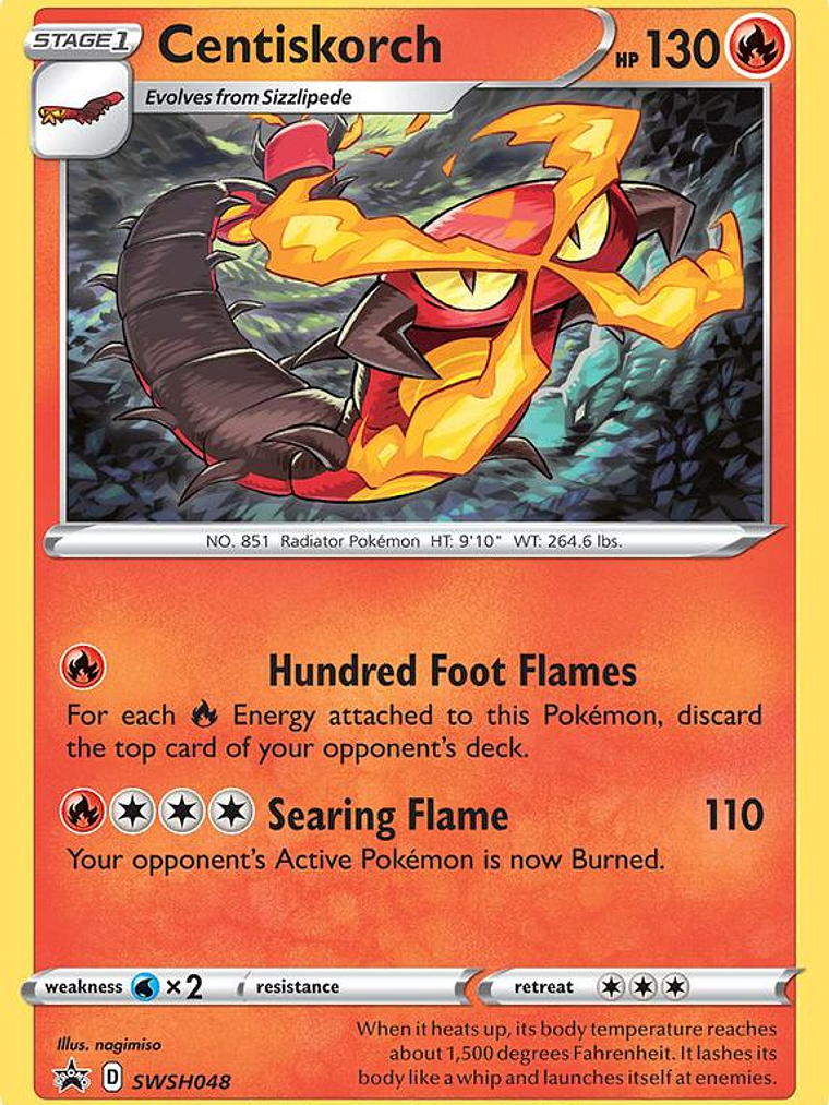 Centiskorch - SWSH048 #SWSH048 1