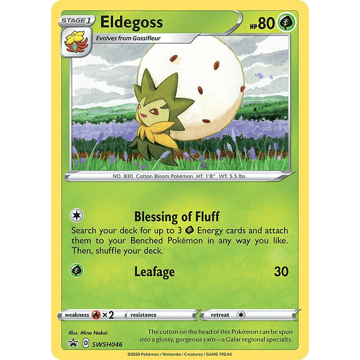Eldegoss - SWSH046 #SWSH046 1