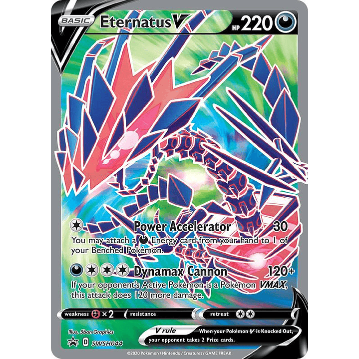 Eternatus V - SWSH044 #SWSH044 1