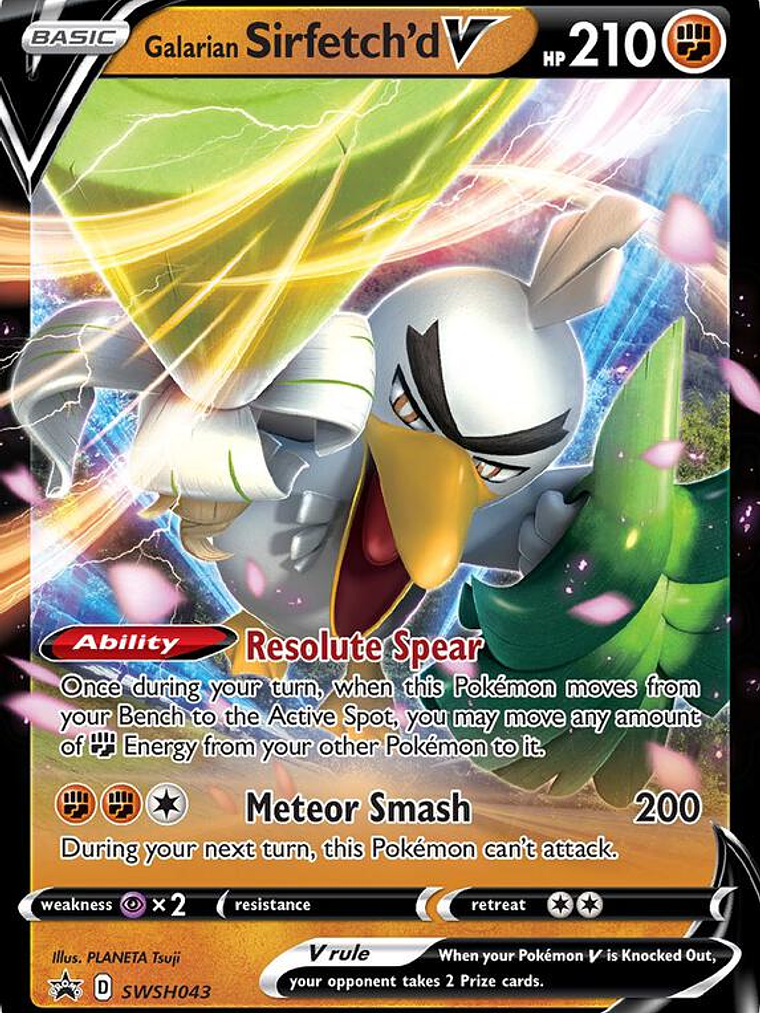 Galarian Sirfetch'd V - SWSH043 #SWSH043 1