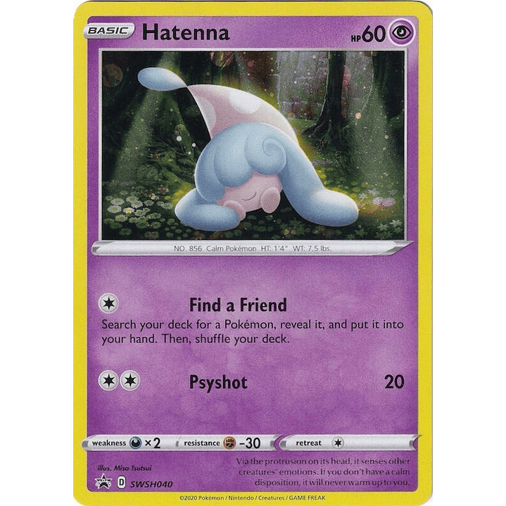 Hatenna - SWSH040 #SWSH040 1
