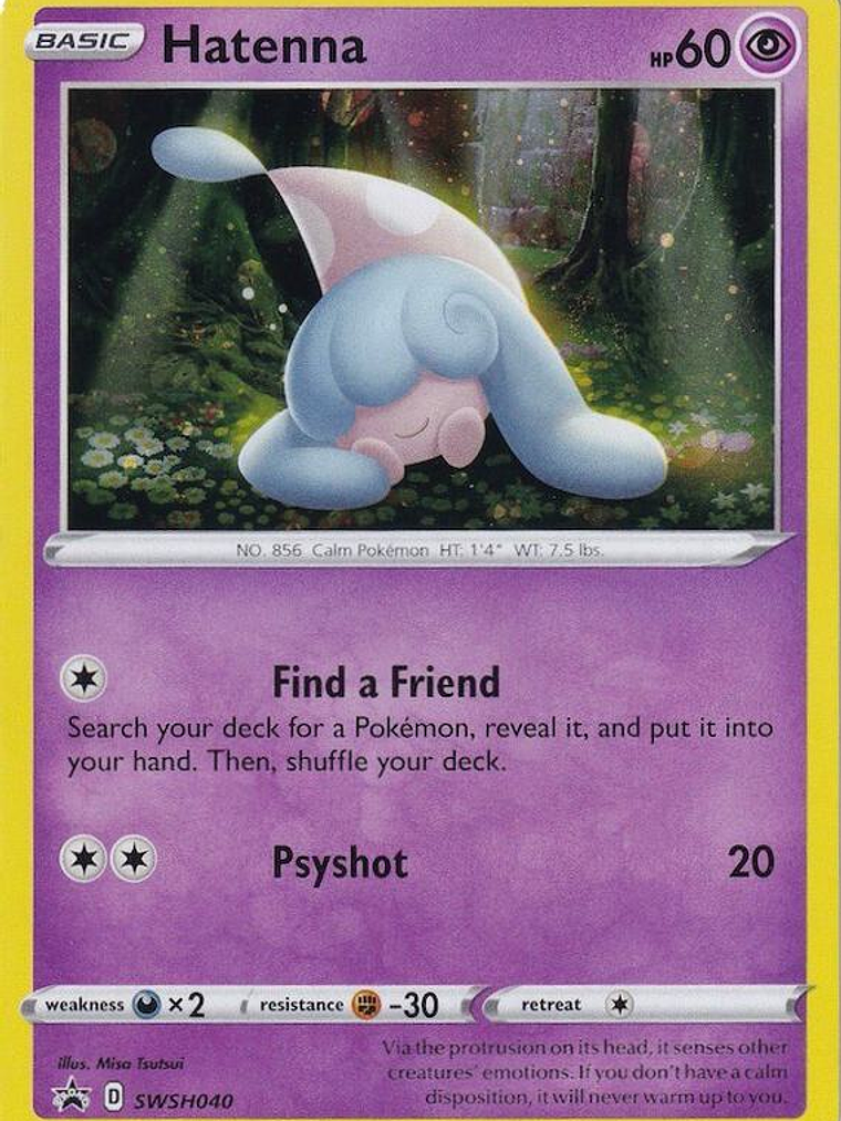 Hatenna - SWSH040 #SWSH040 1