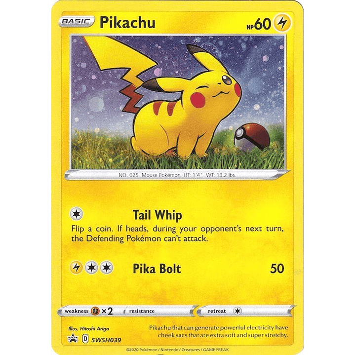 Pikachu - SWSH039 #SWSH039 1
