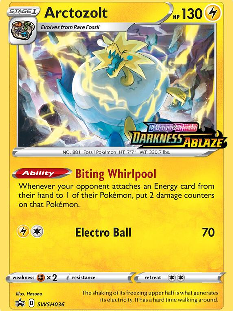 Arctozolt - SWSH036 (Prerelease) #SWSH036 1