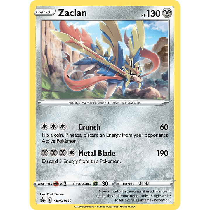 Zacian - SWSH033 #SWSH033 1