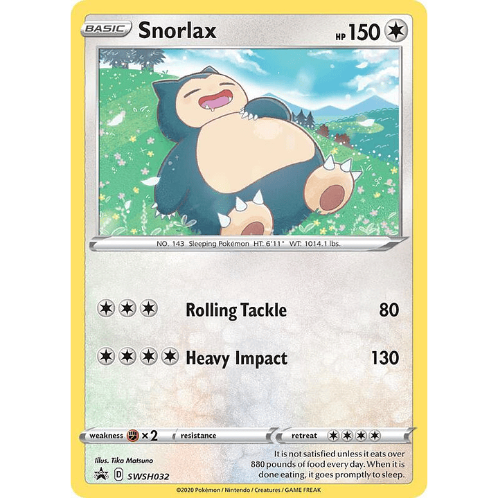 Snorlax - SWSH032 #SWSH032 1