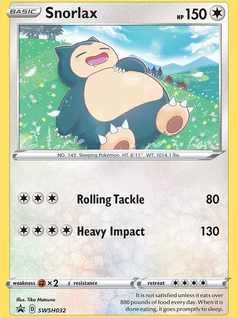 Snorlax - SWSH032 #SWSH032 1