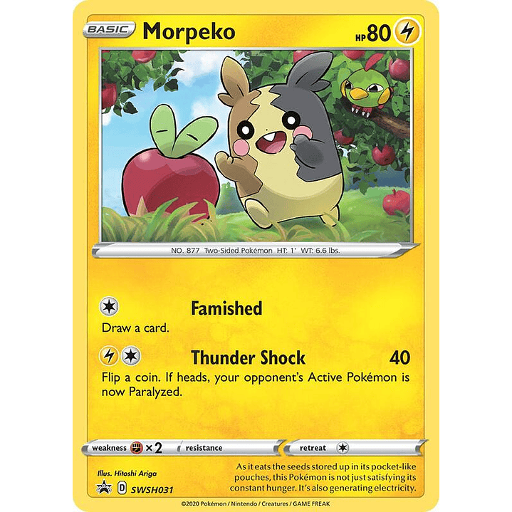 Morpeko - SWSH031 #SWSH031 1