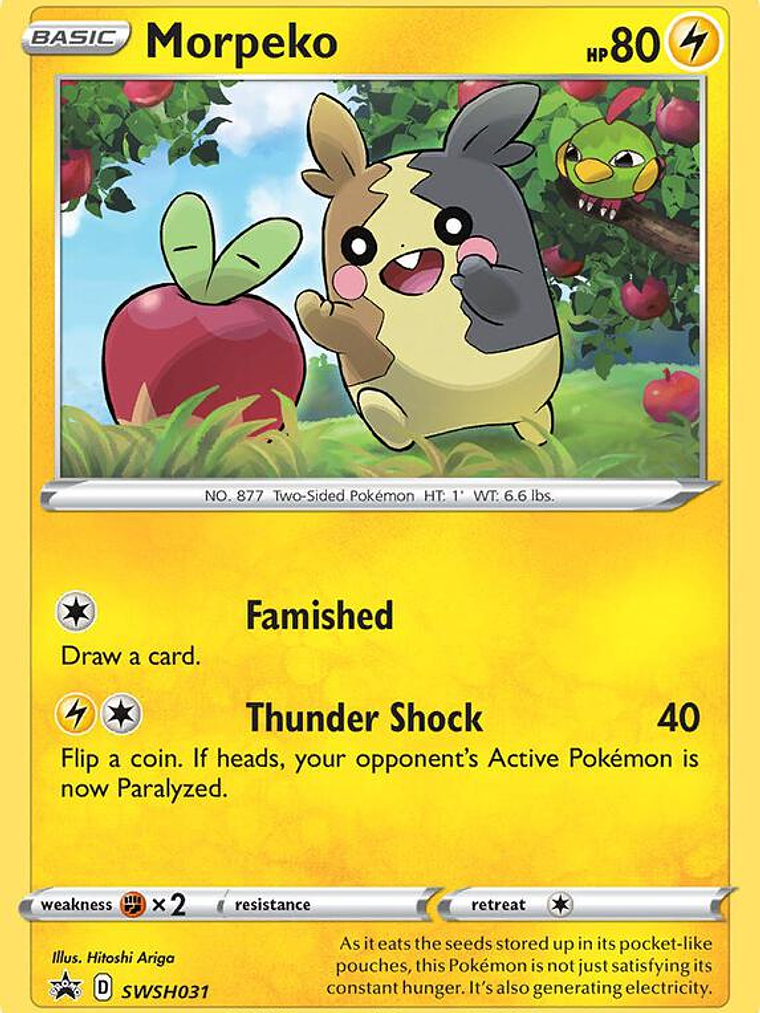 Morpeko - SWSH031 #SWSH031 1