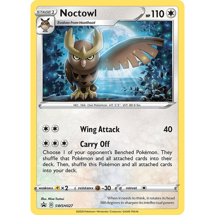 Noctowl - SWSH027 #SWSH027 1