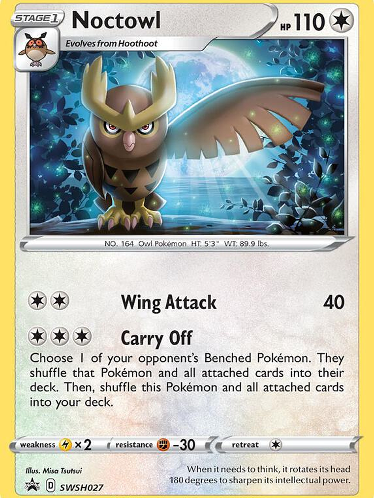 Noctowl - SWSH027 #SWSH027 1