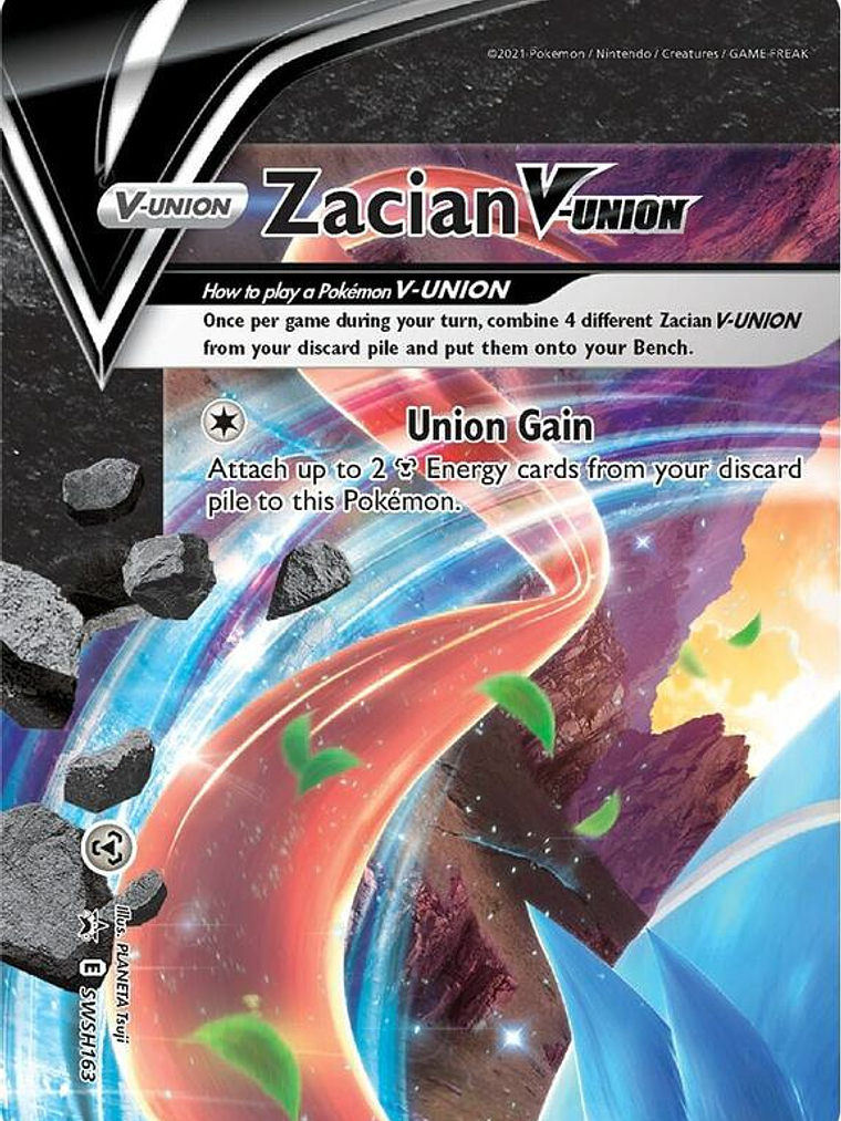 Zacian V-UNION - SWSH163 #SWSH163 1