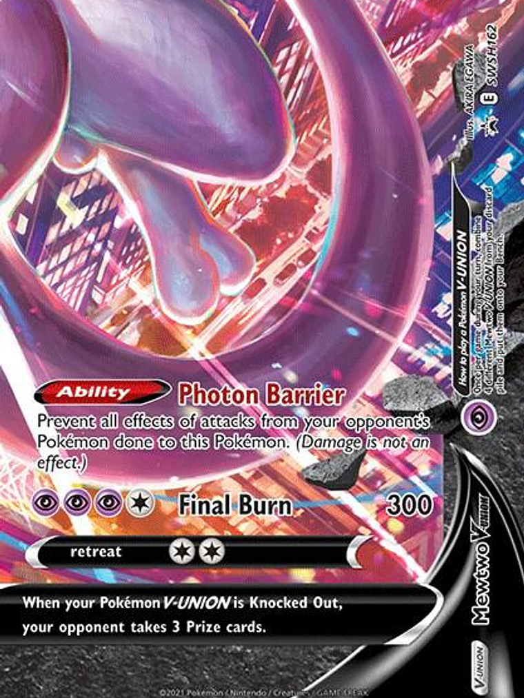 Mewtwo V-UNION - SWSH162 #SWSH162 1