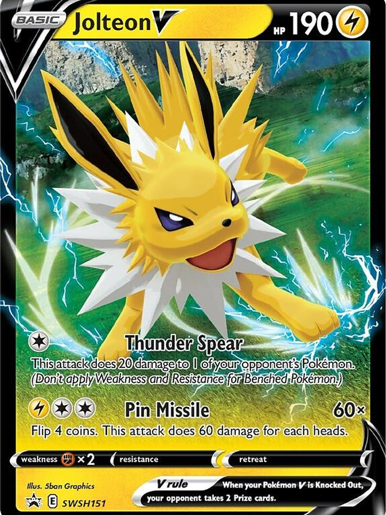 Jolteon V - SWSH151 #SWSH151 1