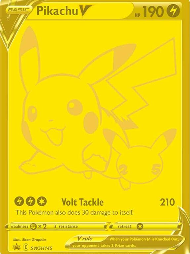 Pikachu V - SWSH145 #SWSH145 1
