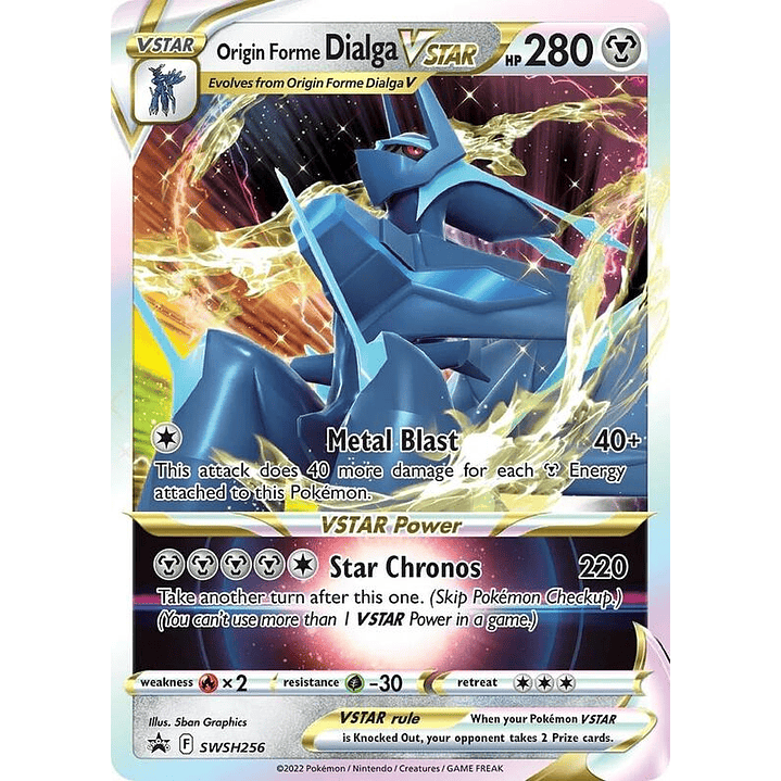 Origin Forme Dialga VSTAR #SWSH256 1