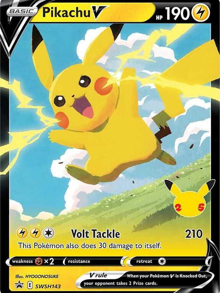 Pikachu V - SWSH143 #SWSH143 1