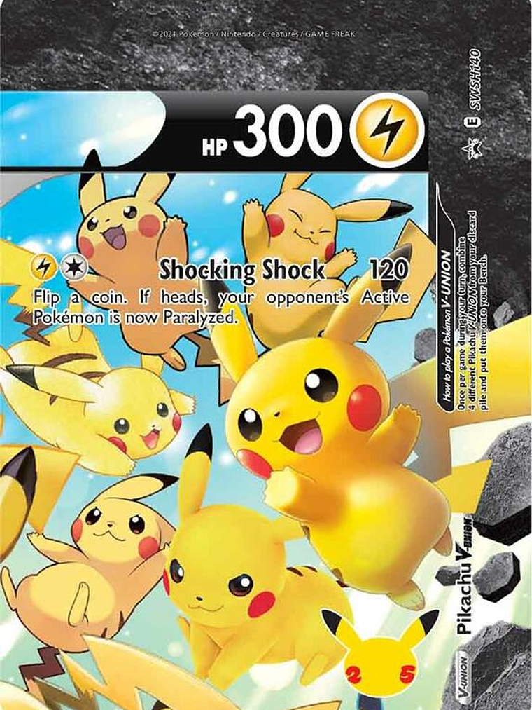 Pikachu V-Union - SWSH140 #SWSH140 1