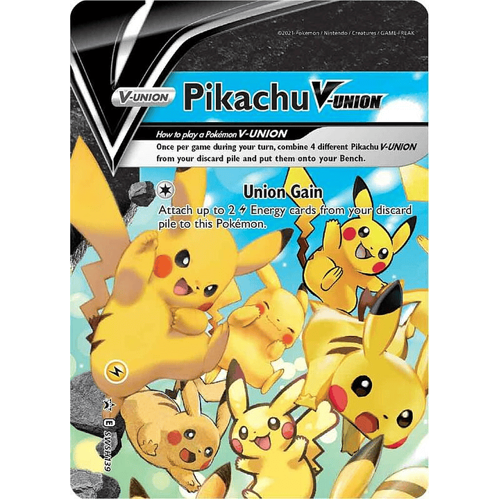 Pikachu V-Union - SWSH139 #SWSH139 1