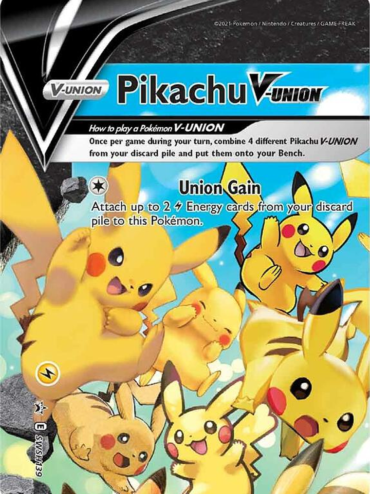 Pikachu V-Union - SWSH139 #SWSH139 1