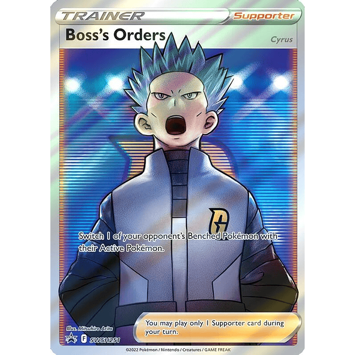 Boss's Orders (Full Art) #SWSH251 1