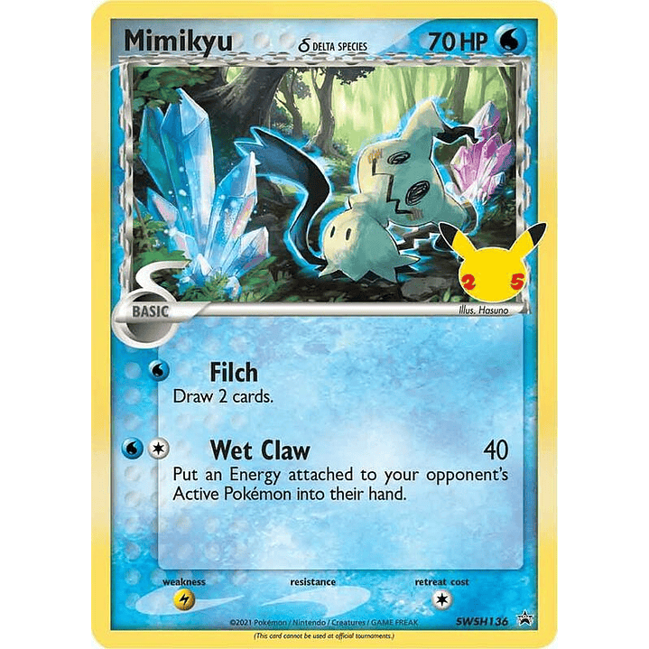 Mimikyu (Delta Species) - SWSH136 #SWSH136 1