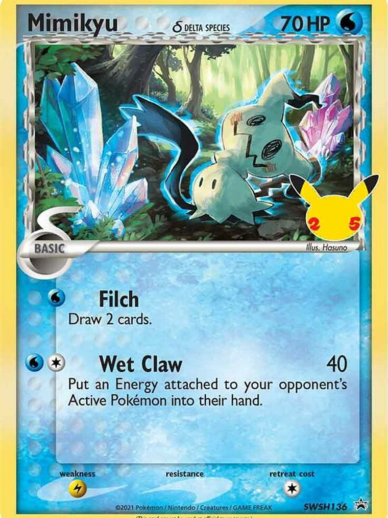 Mimikyu (Delta Species) - SWSH136 #SWSH136 1
