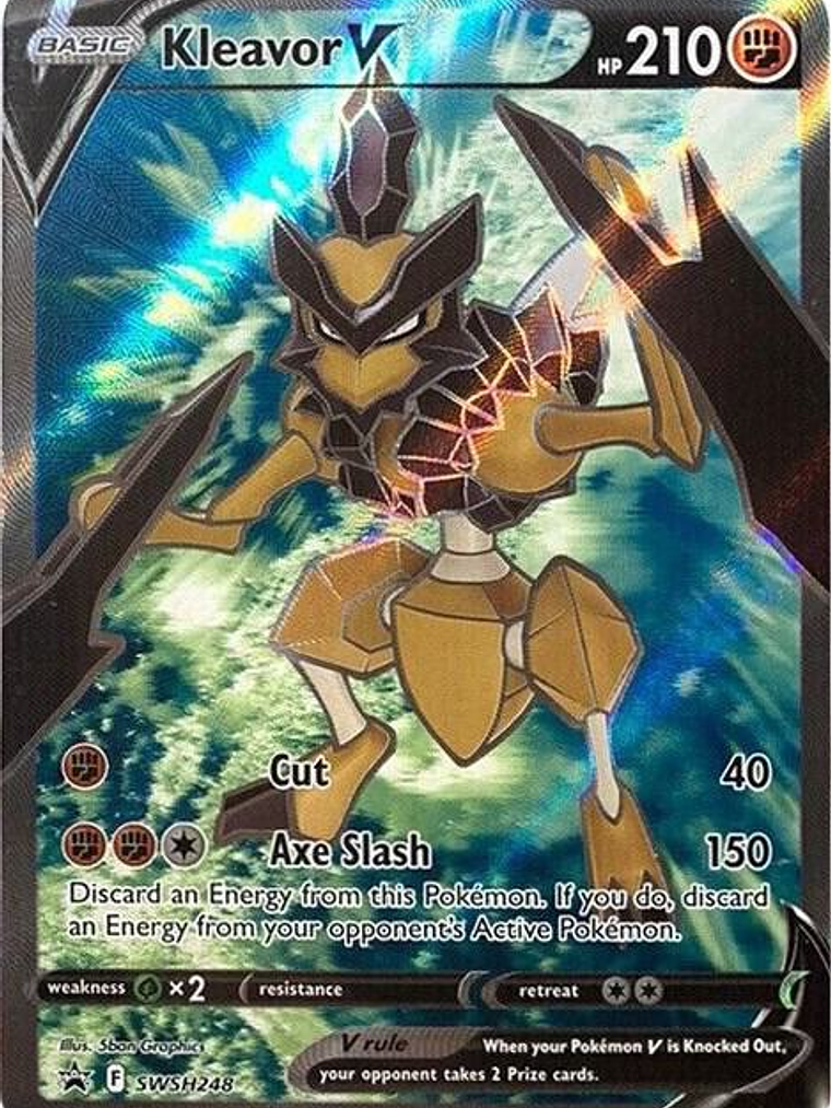 Kleavor V (Full Art) - SWSH248 #SWSH248 1