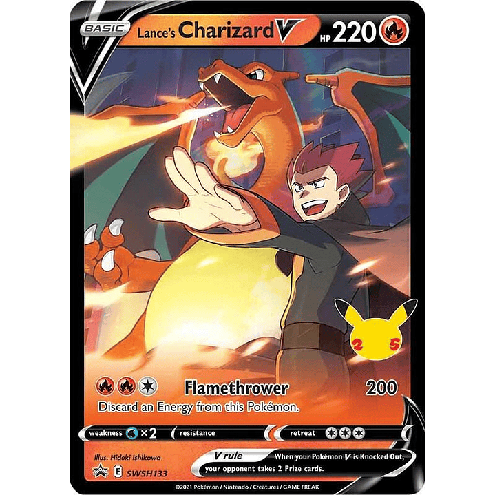 Lance's Charizard V - SWSH133 #SWSH133 1