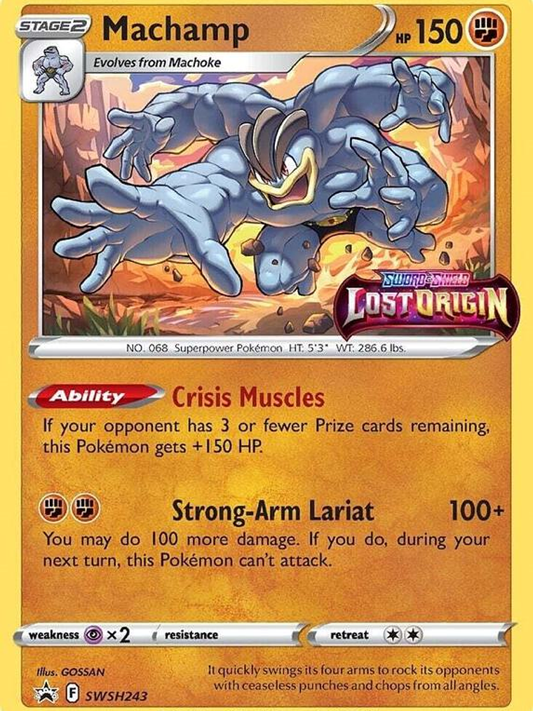 Machamp - SWSH243 (Prerelease) #SWSH243 1