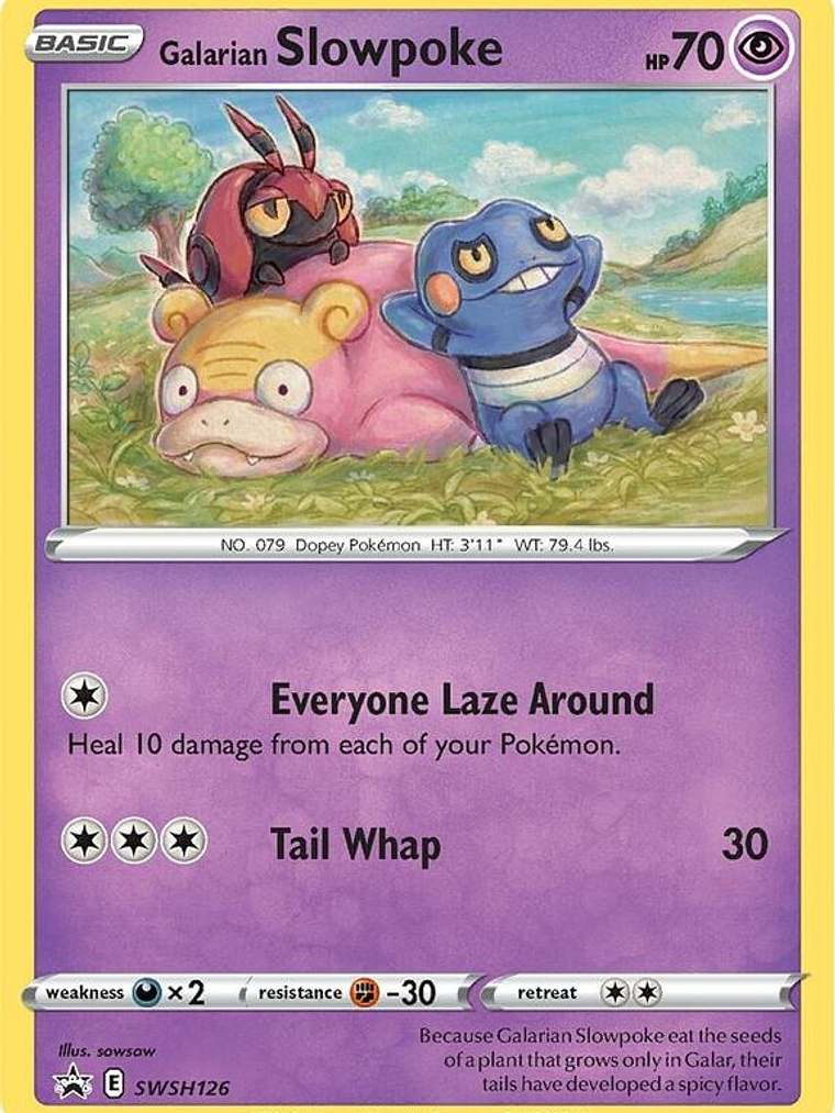 Galarian Slowpoke - SWSH126 #SWSH126 1